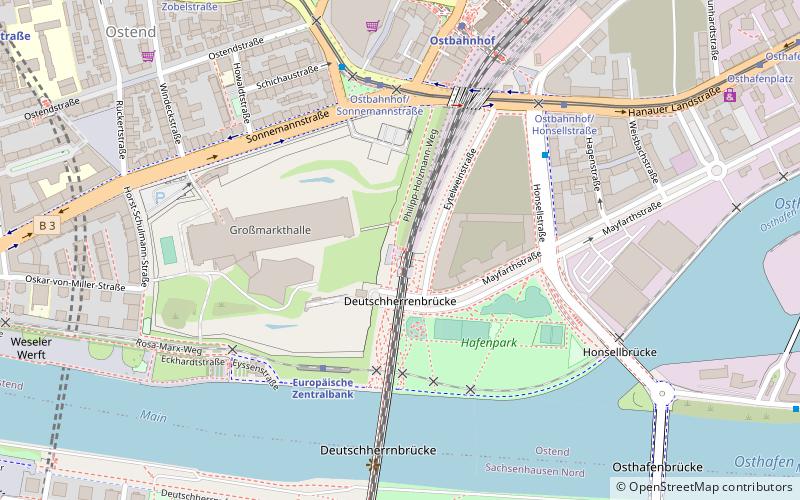 Erinnerungsstätte an der Frankfurter Großmarkthalle location map