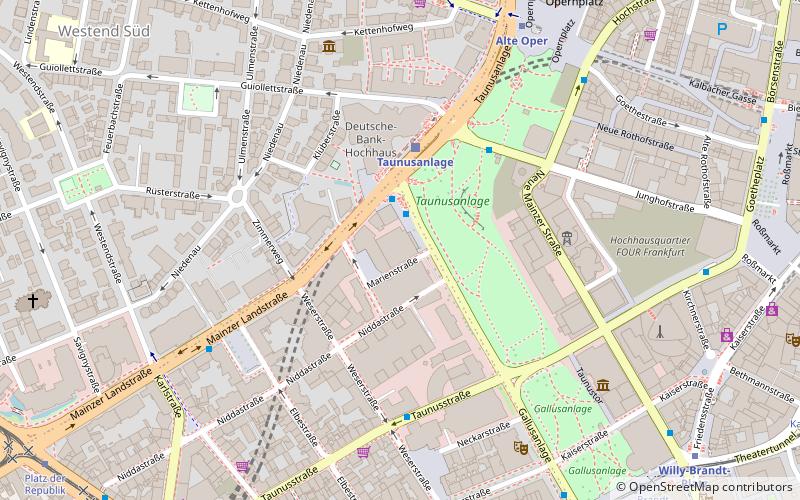 Marienturm location map