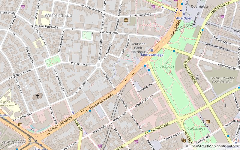 Trianon location map