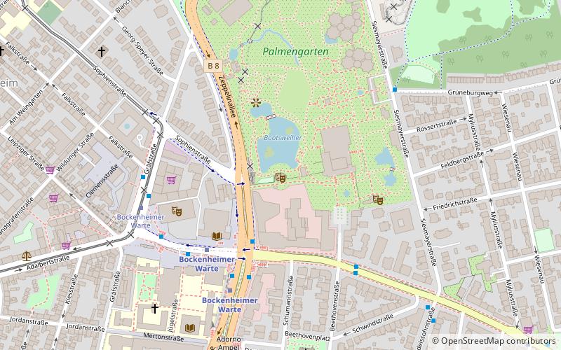 Papageno-Theater location map