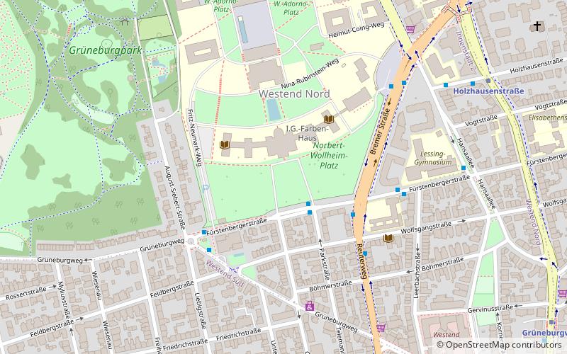 Wollheim-Memorial location map