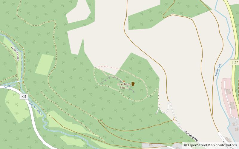 Burberg location map