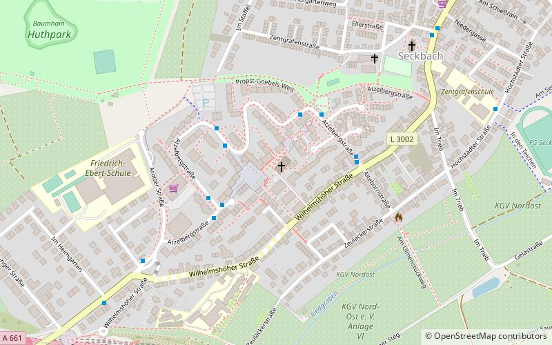 Maria-Rosenkranz-Kirche location map