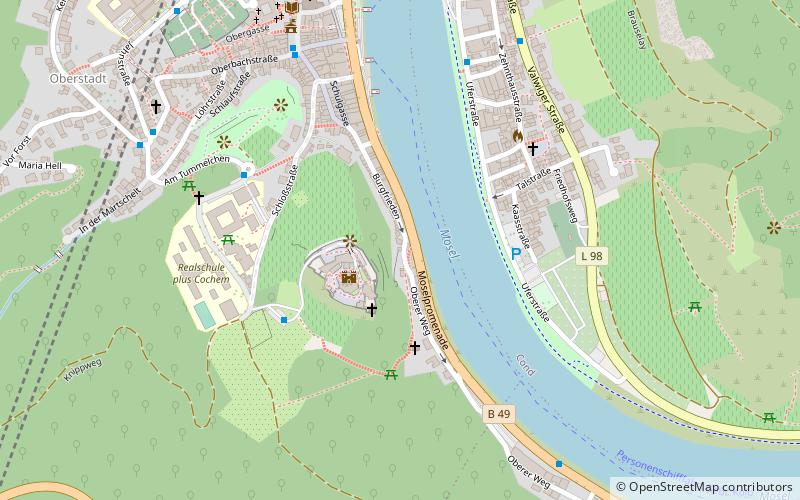 Martinstor in Cochem location map