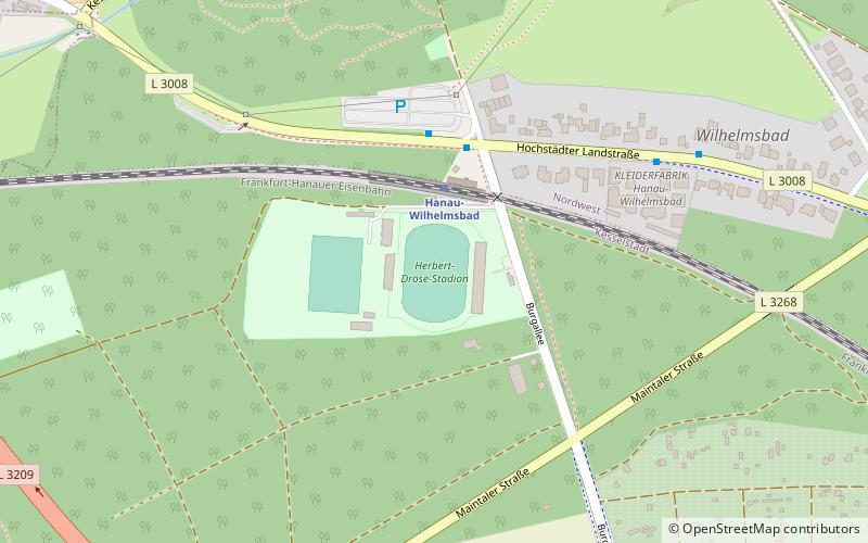 Herbert Dröse Stadion location map