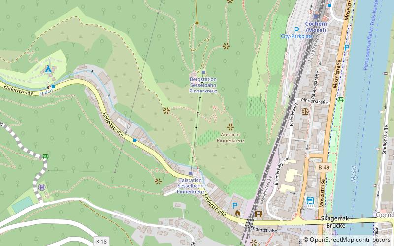 cochemer sesselbahn location map