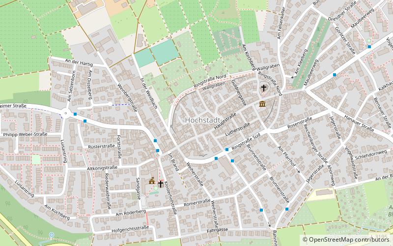 Hochstadt location map