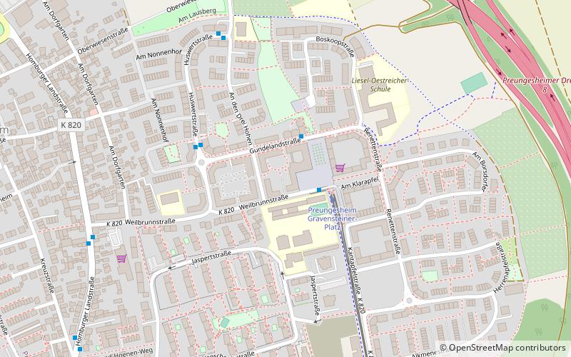 Preungesheim location map