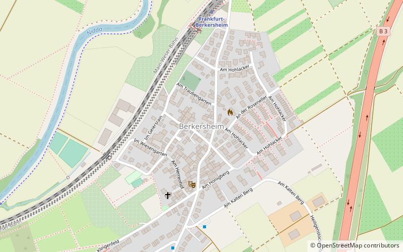 Berkersheim location map
