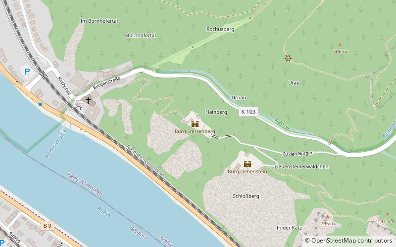 Sterrenberg Castle location map