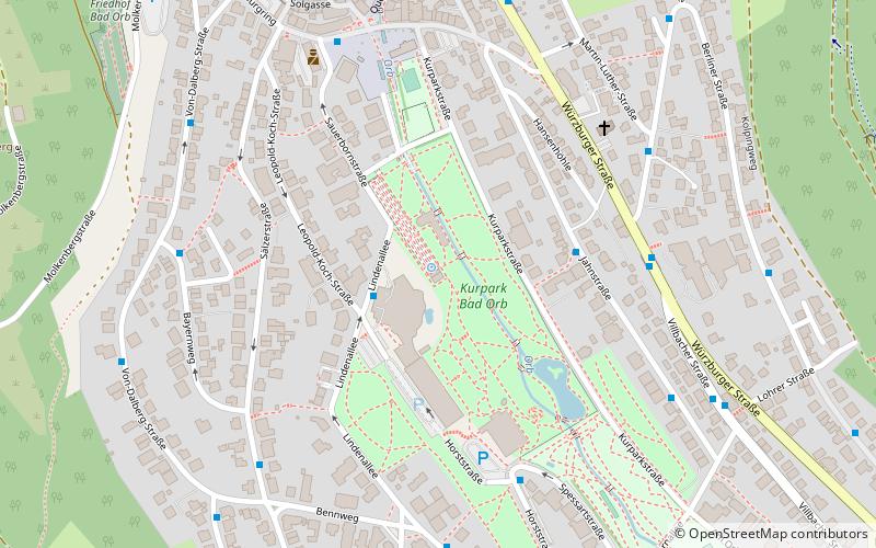 Salinenhaus location map