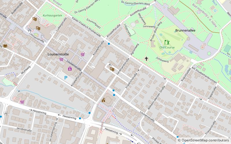 Denkmal Landgräfin Elizabeth location map