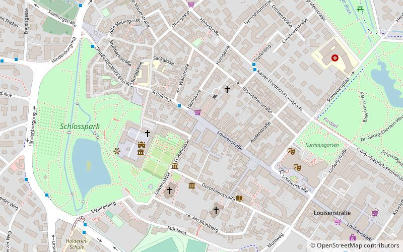 Laternenfest Bad Homburg location map
