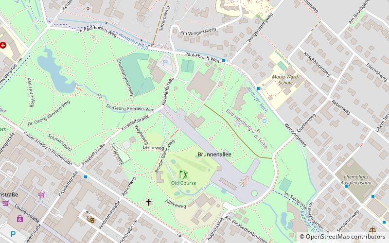 Spielbank Bad Homburg location map