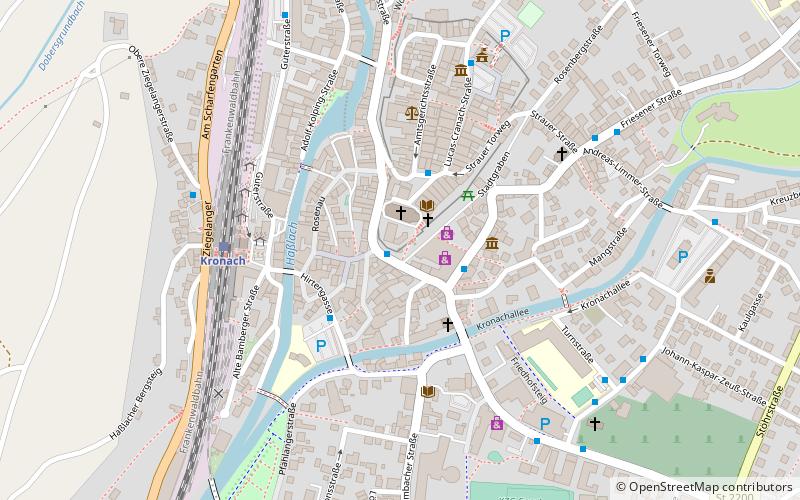 Rosenturm location map