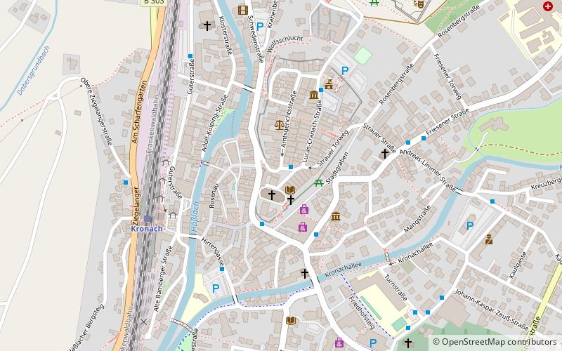 Ehrensäule location map