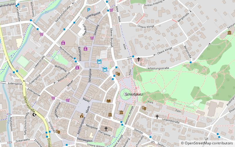 Landestheater Coburg location map