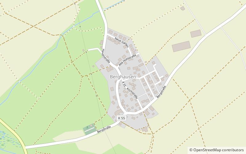 Berghausen location map