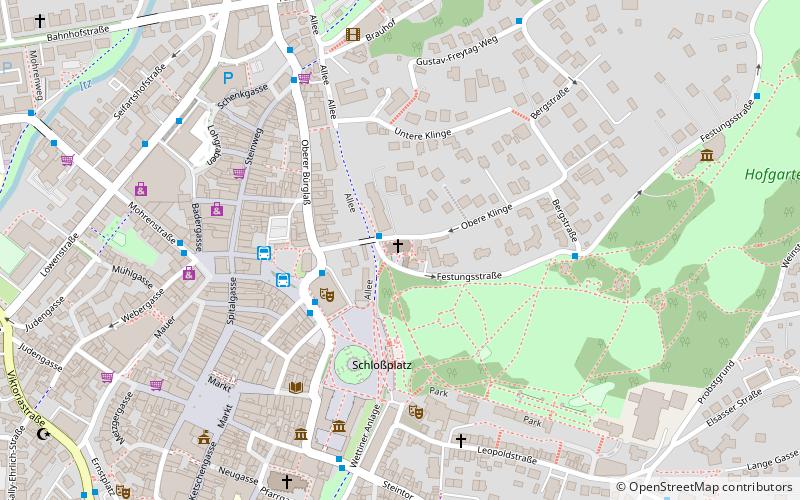 St. Augustin location map