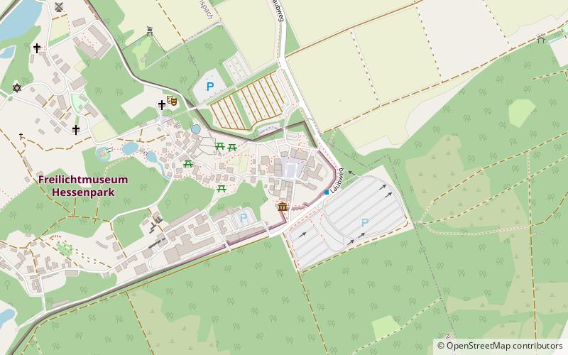 Freilichtmuseum Hessenpark location map