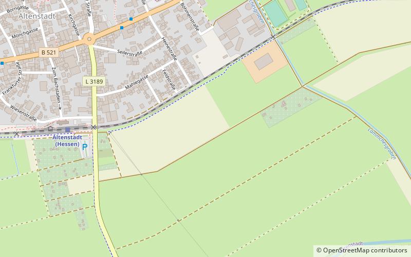Wetterau location map