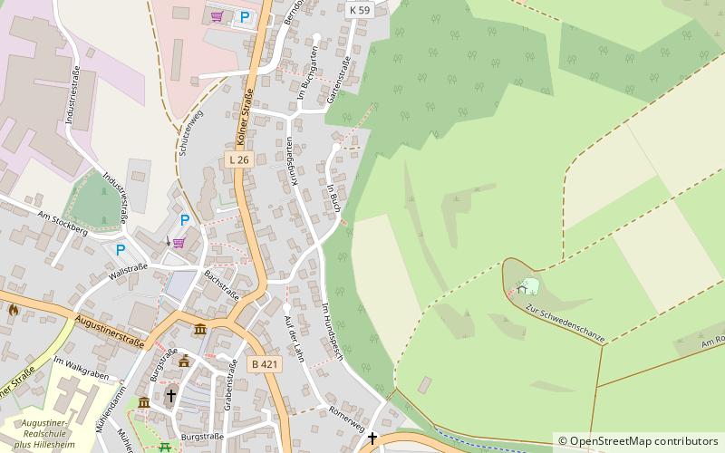 hillesheim location map
