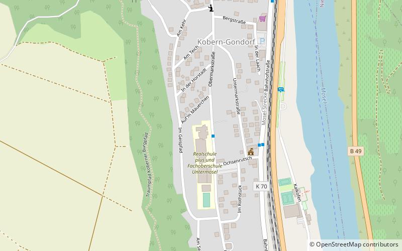 Verbandsgemeinde Untermosel location map