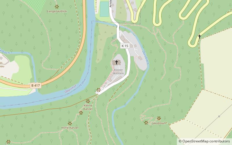 Kloster Arnstein location map