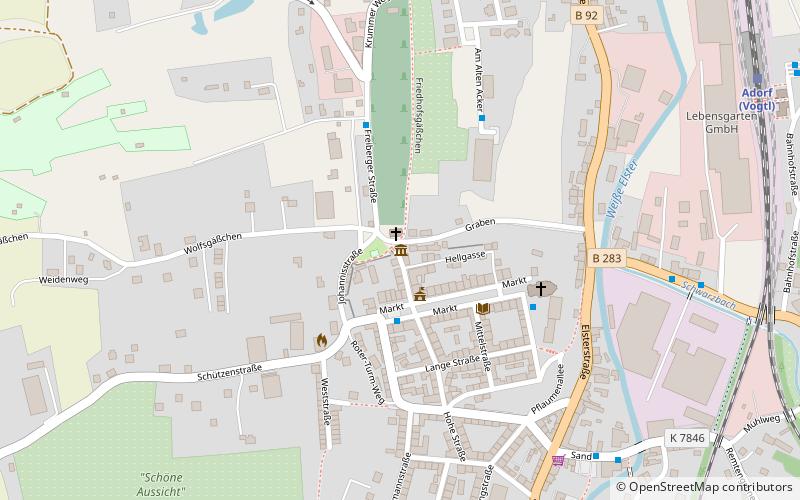 Perlmutter- Museum location map