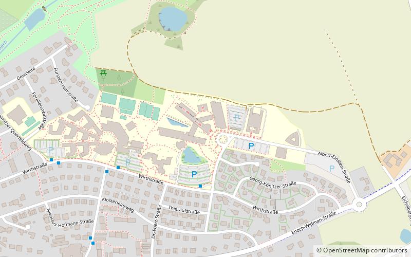 hof university location map