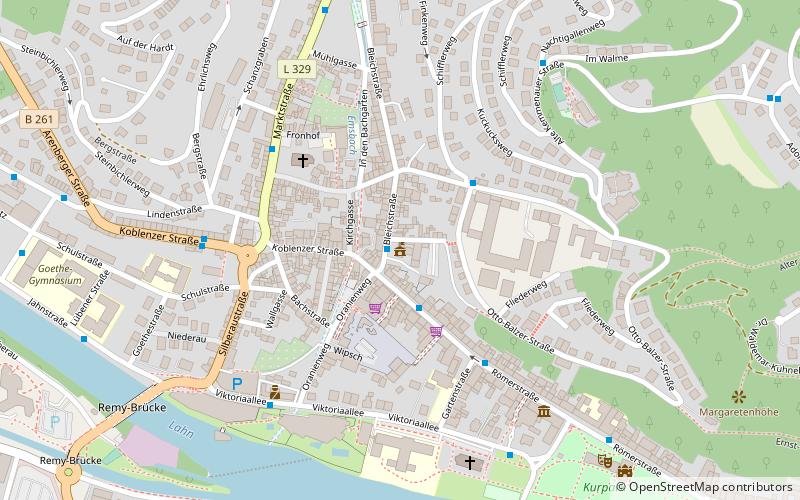 Verbandsgemeinde Bad Ems-Nassau location map