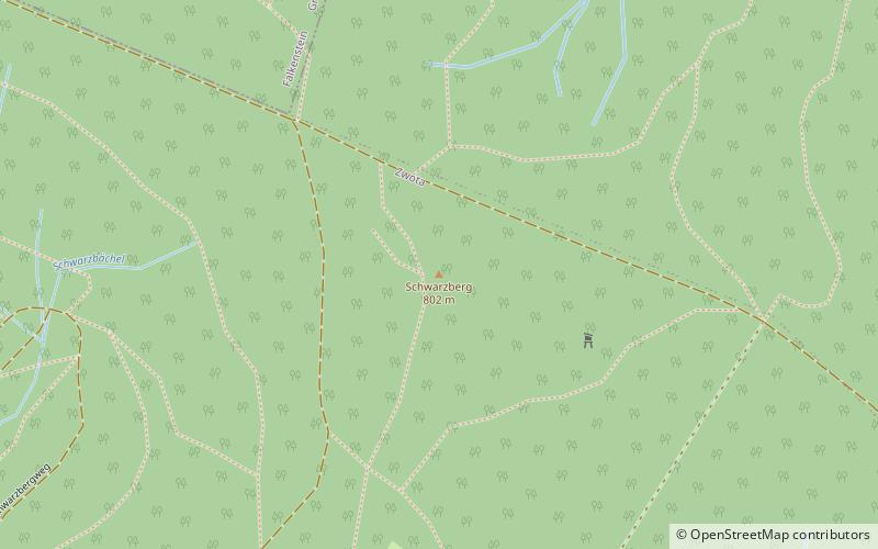 schwarzberg klingenthal location map