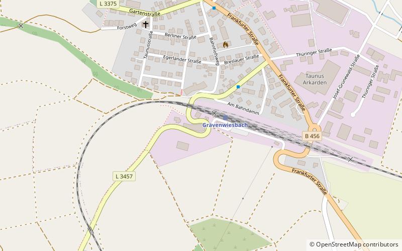gravenwiesbach location map