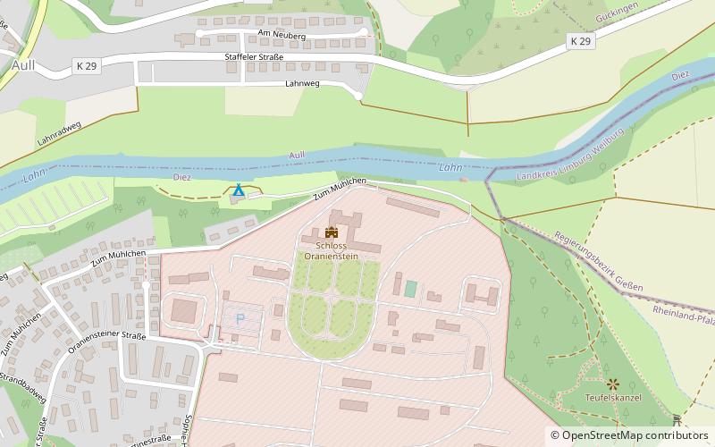 kloster dierstein location map