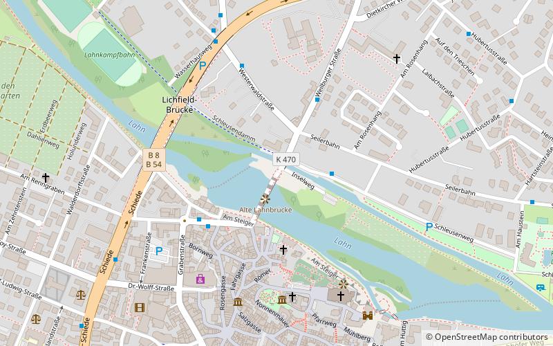 Brückenturm location map