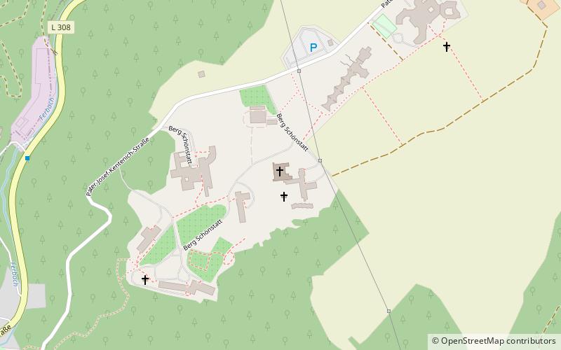 Anbetungskirche location map