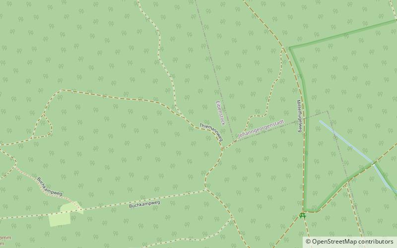 buchkamm park krajobrazowy ore mountains vogtland location map