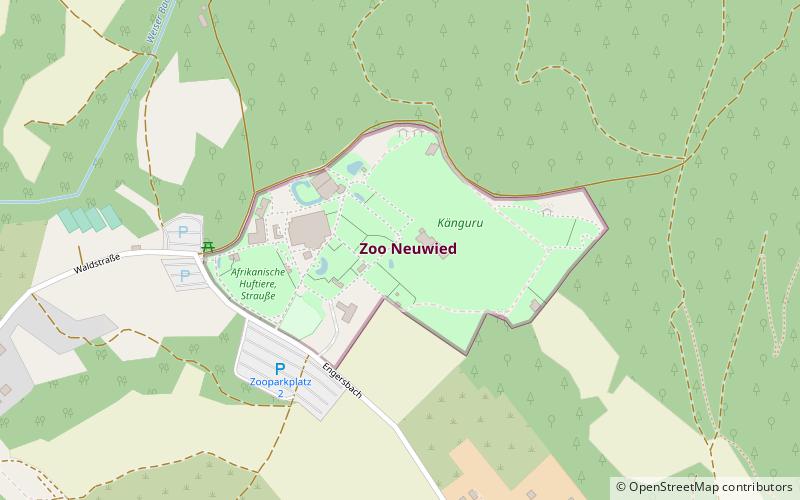 Zoo Neuwied location map