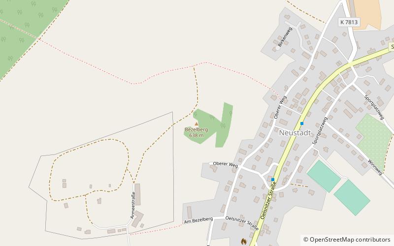 Bezelberg location map