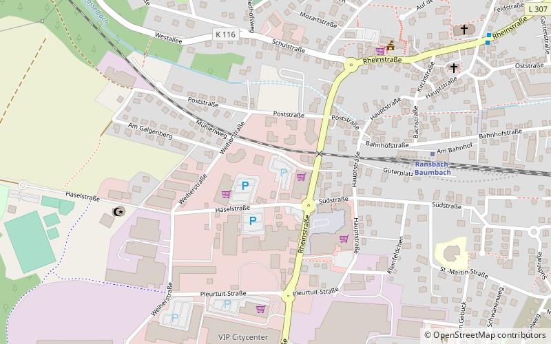 Gmina związkowa Ransbach-Baumbach location map
