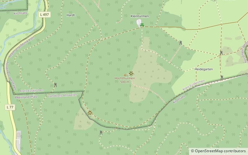 Hochthürmerberg location map