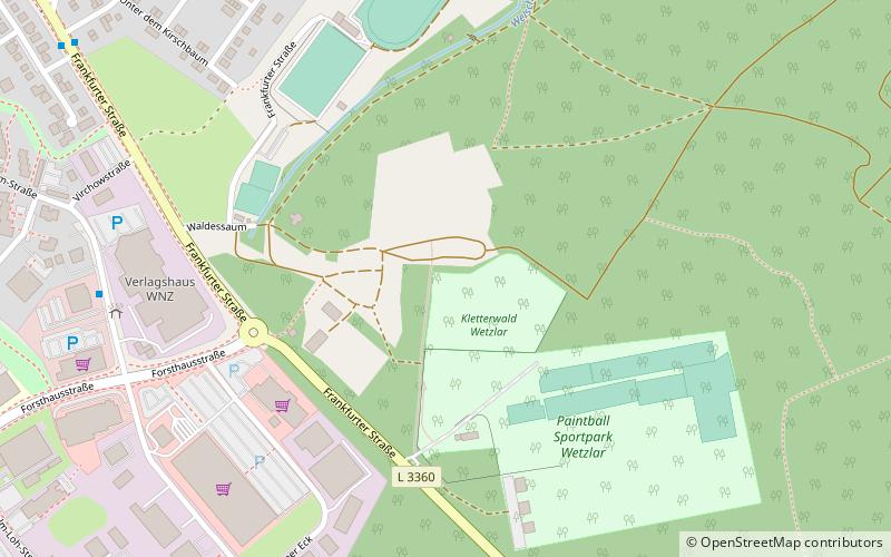 Kletterwald Wetzlar location map