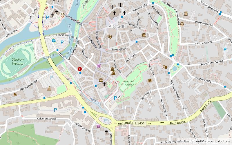 Palais Papius location map
