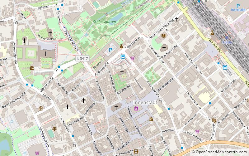 Abbaye Sainte-Marie de Fulda location map