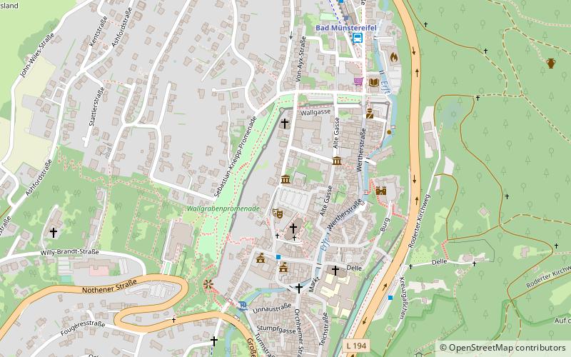 Hürten Heimatmuseum location map