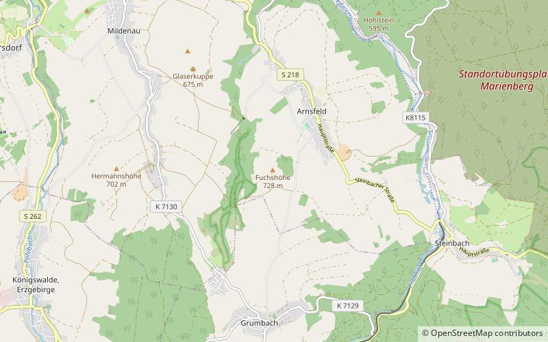 Fuchshöhe location map