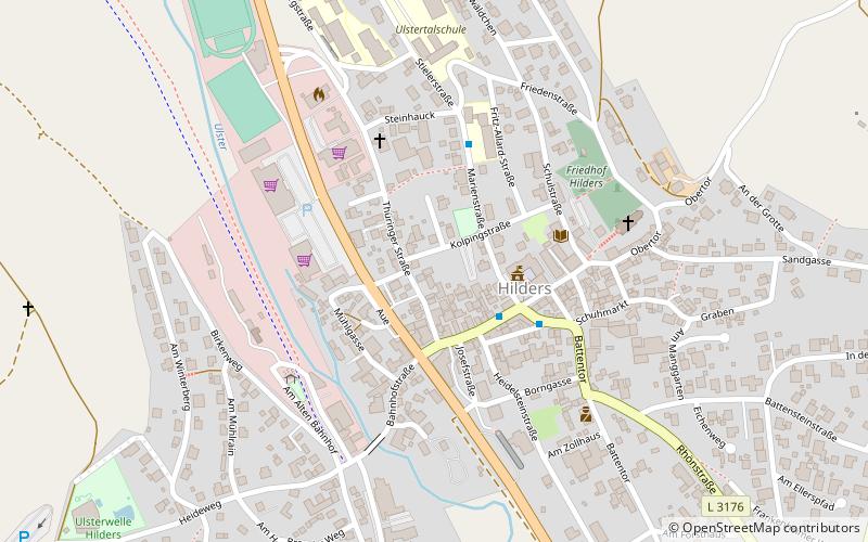 hilders location map