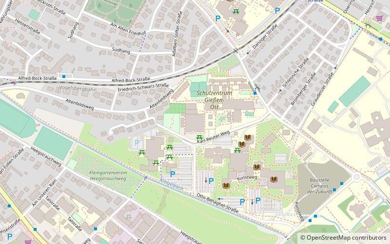Sporthalle Gießen-Ost location map