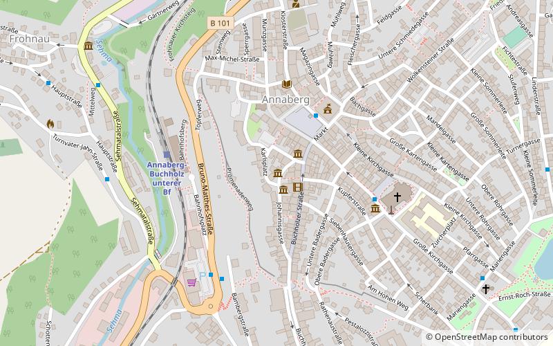 adam ries museum annaberg buchholz location map