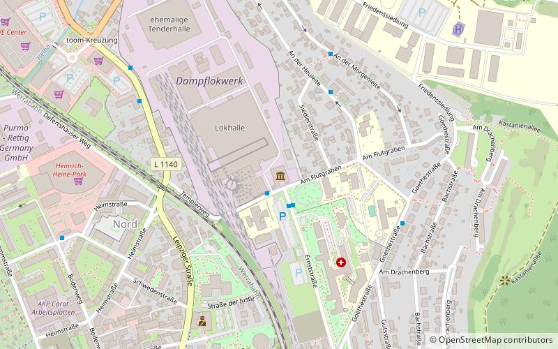 Dampflok Erlebniswelt location map